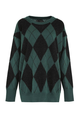 Maglione motivo argyle-0